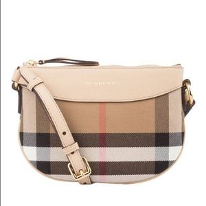 BURBERRY KIDS House Check Crossbody Bag